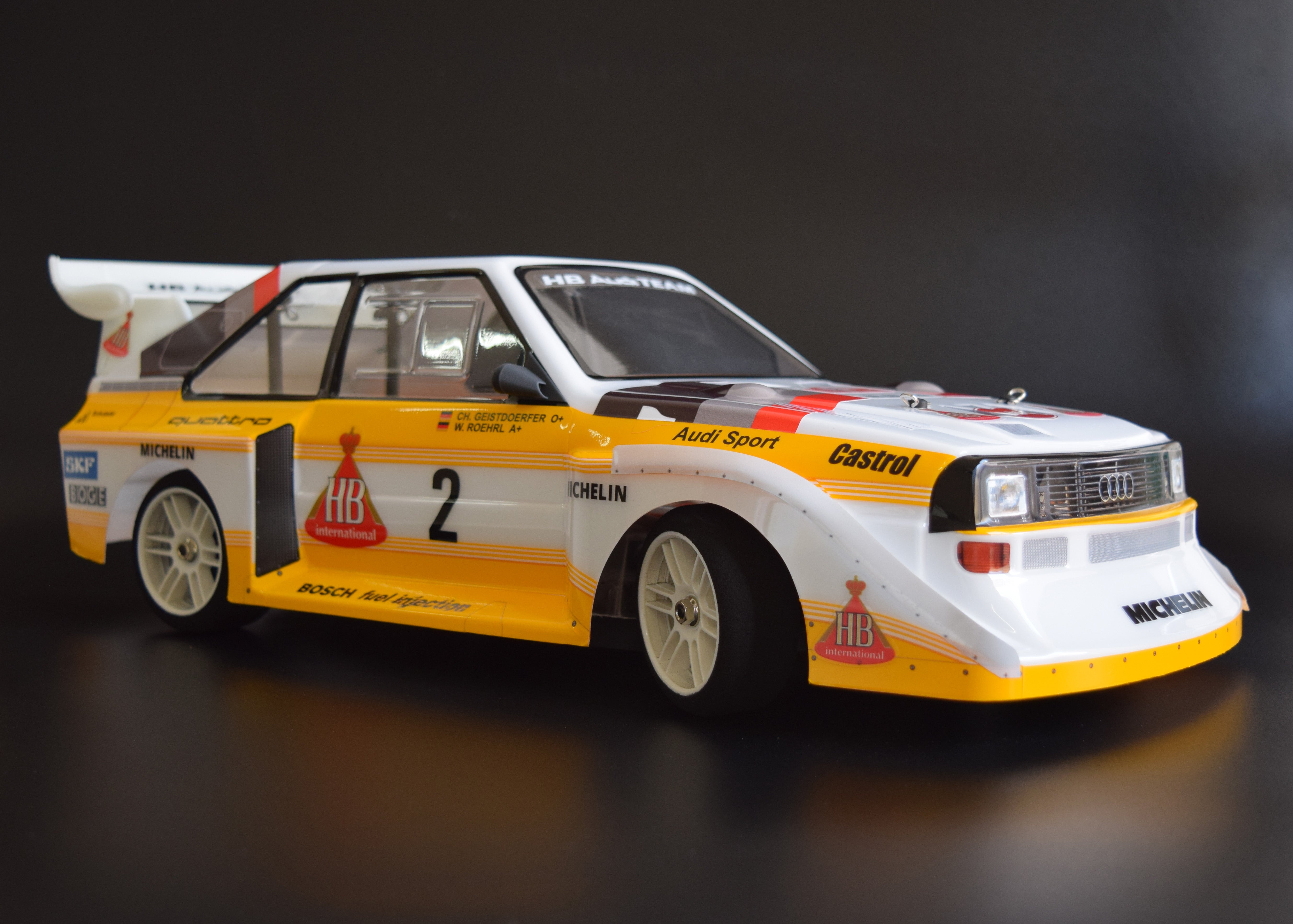 Audi Sport quattro S1 E2 Body Fully-assembled RTM (Ready-to