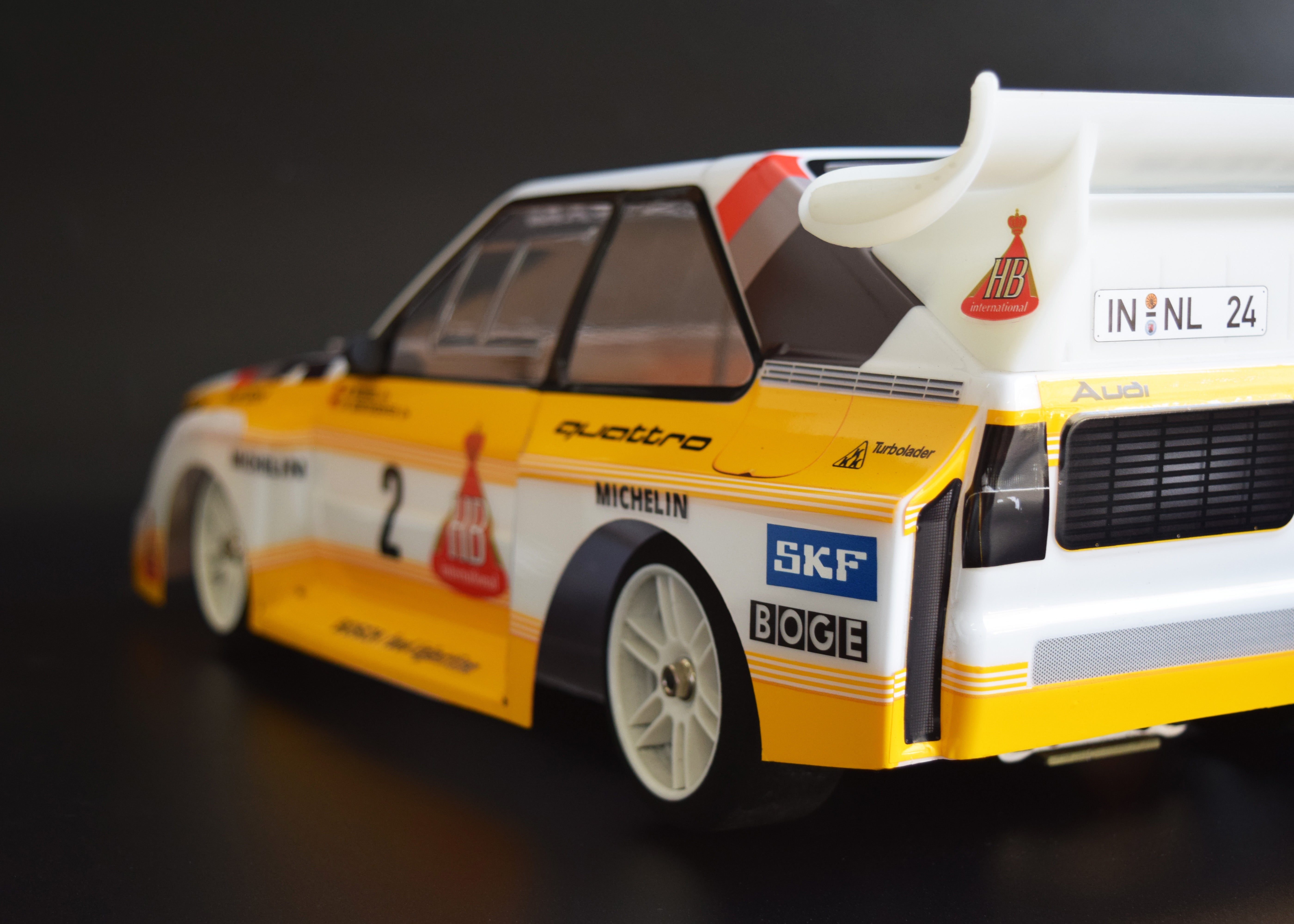 Audi Sport quattro S1 E2 Body Fully-assembled RTM (Ready-to